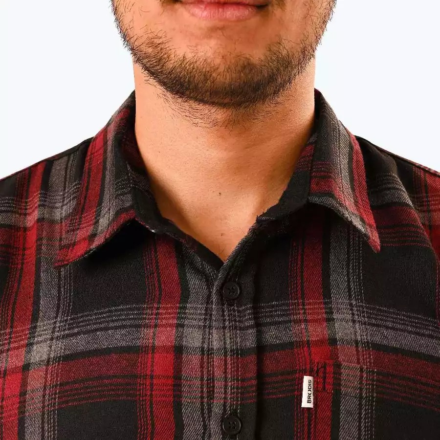 Flannel shirt LS Dark Tones series