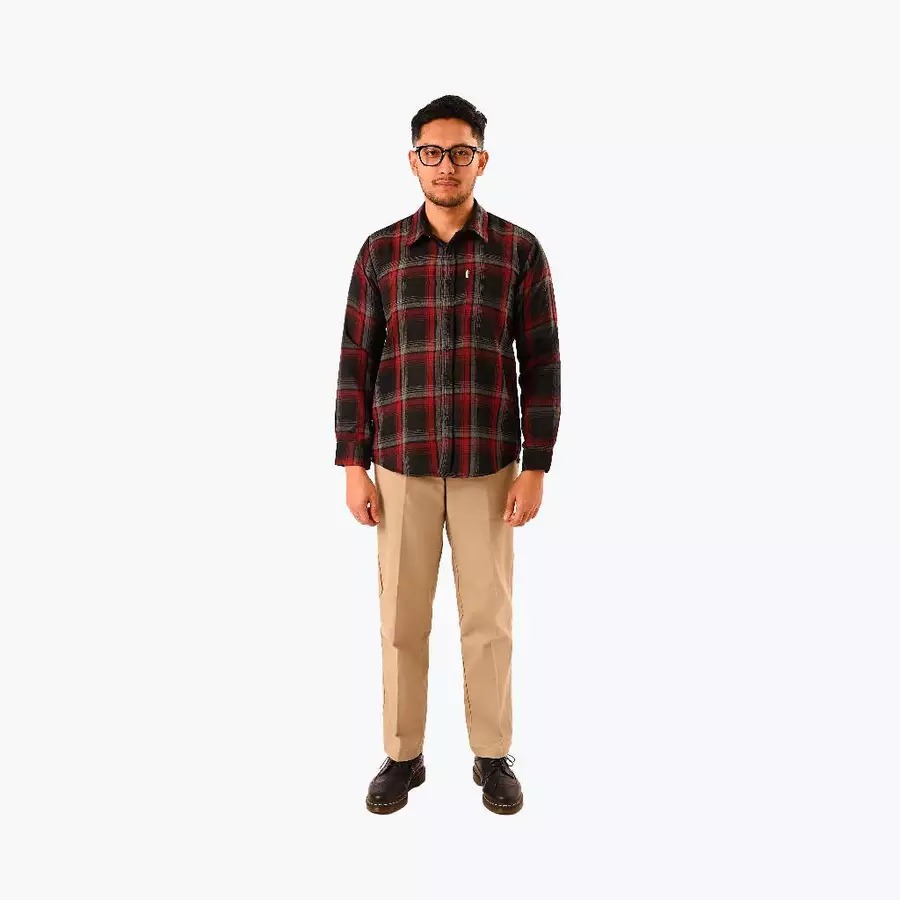 Flannel shirt LS Dark Tones series