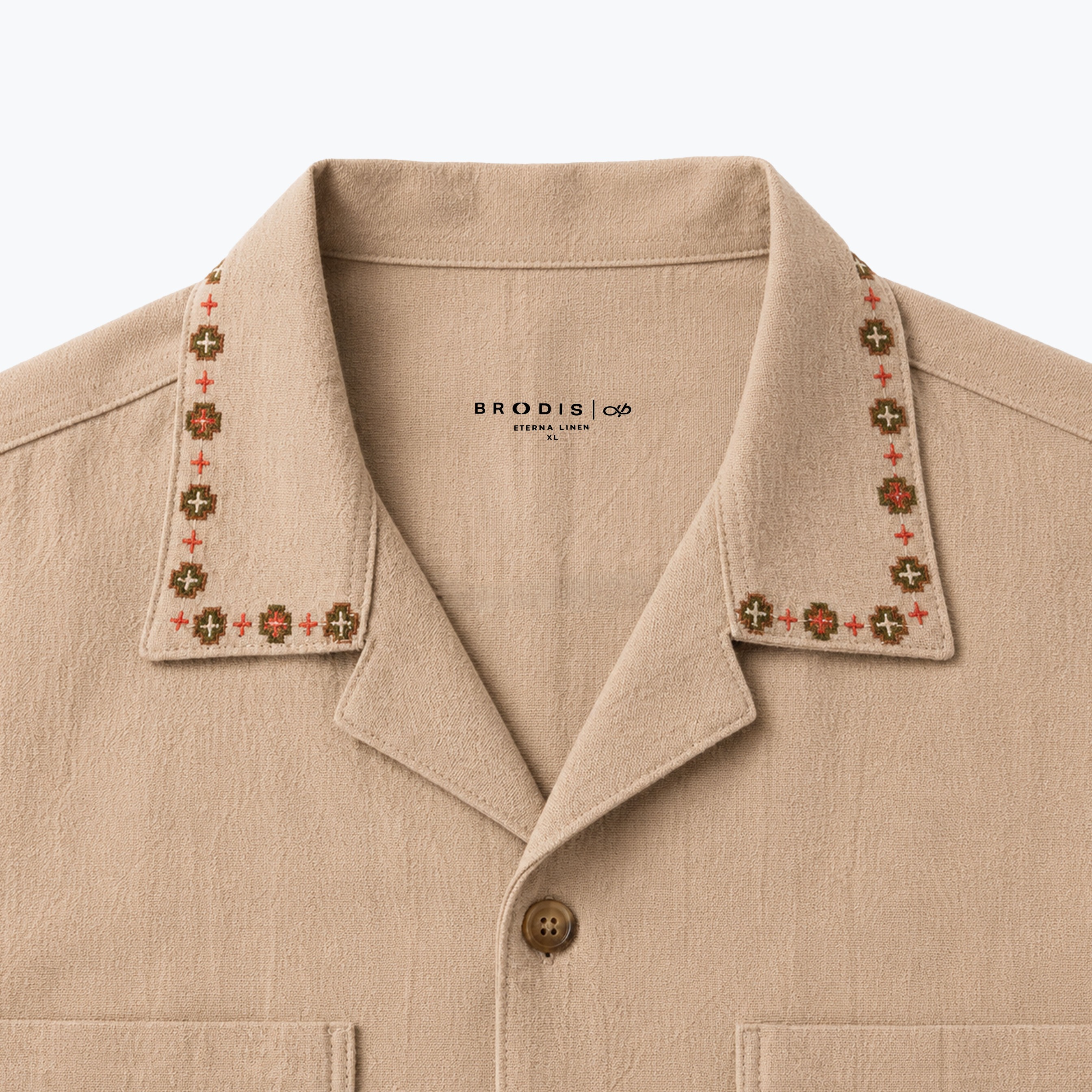 Dune Bowling Shirt SS Earth Tones