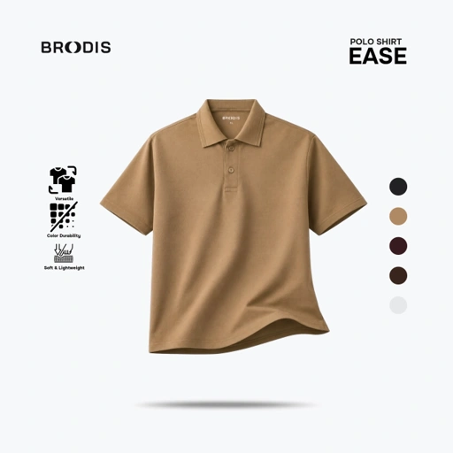 Ease Polo Shirt Earth Tones