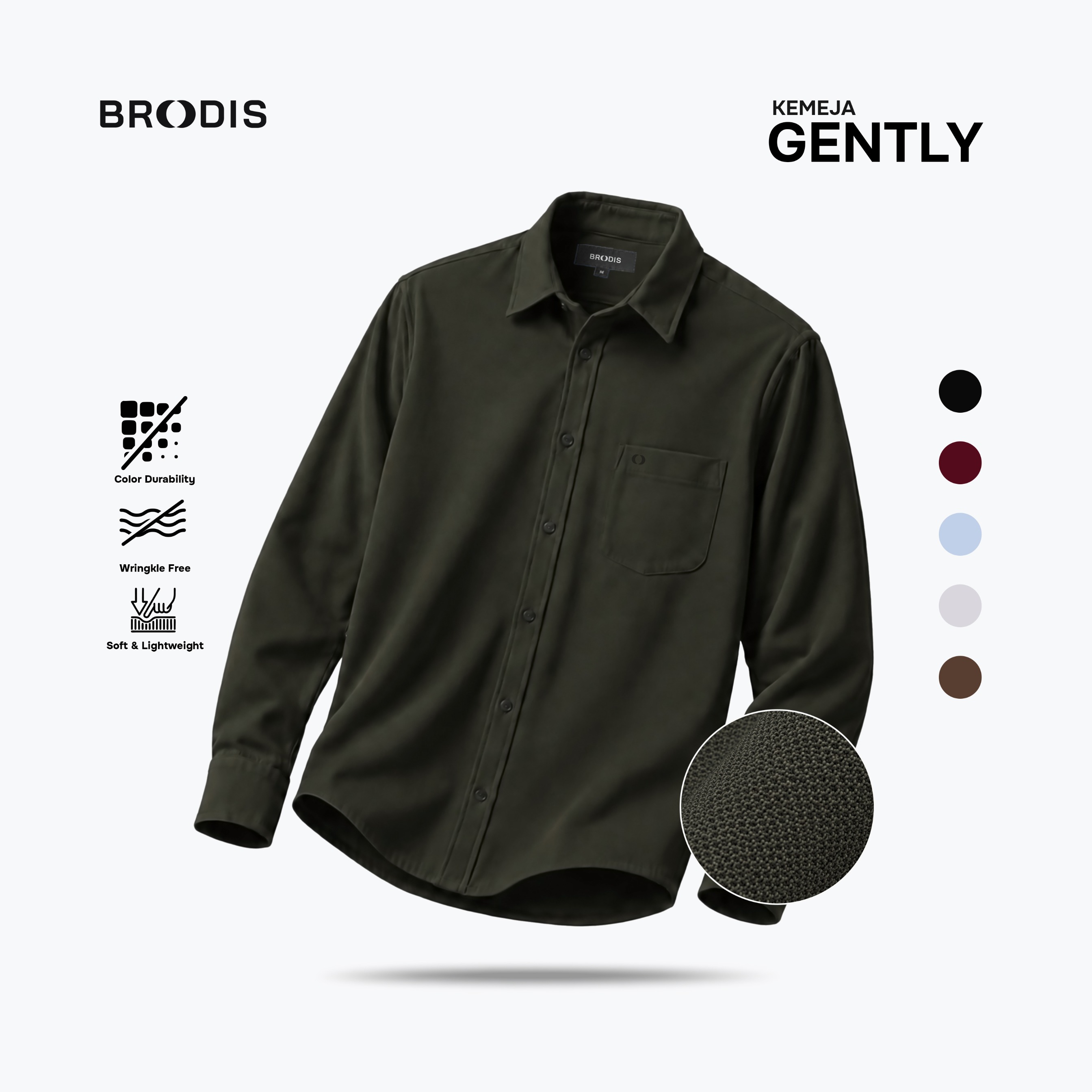 Gently - Relaxed Fit Premium Pique Shirt 