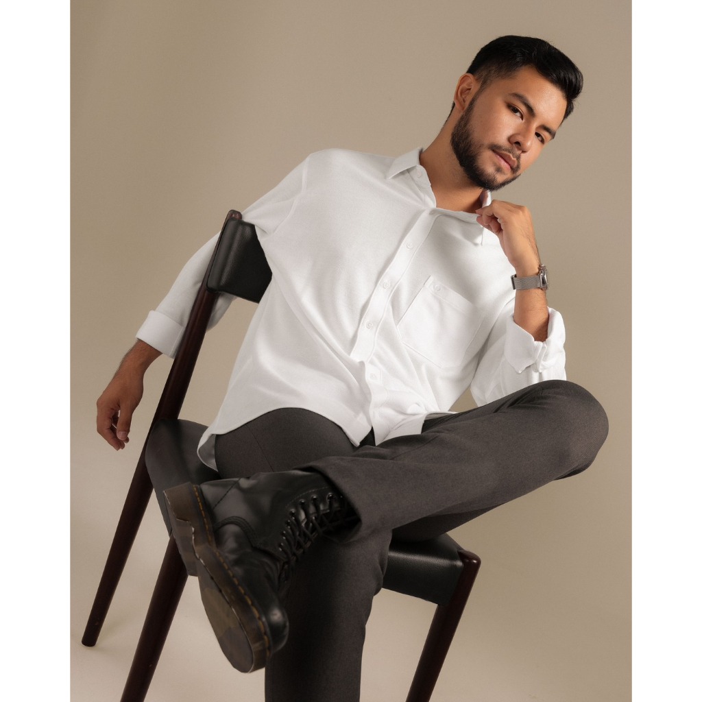 Gently Shirt LS Earth Tones