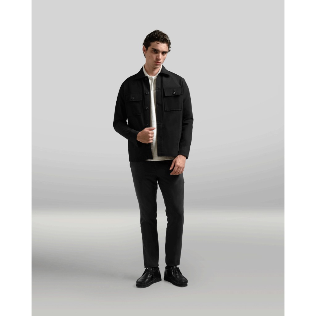 Kavi Trucker Jacket Dark Tones