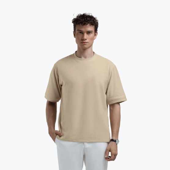 Paco Oversize T-Shirt Earth Tones