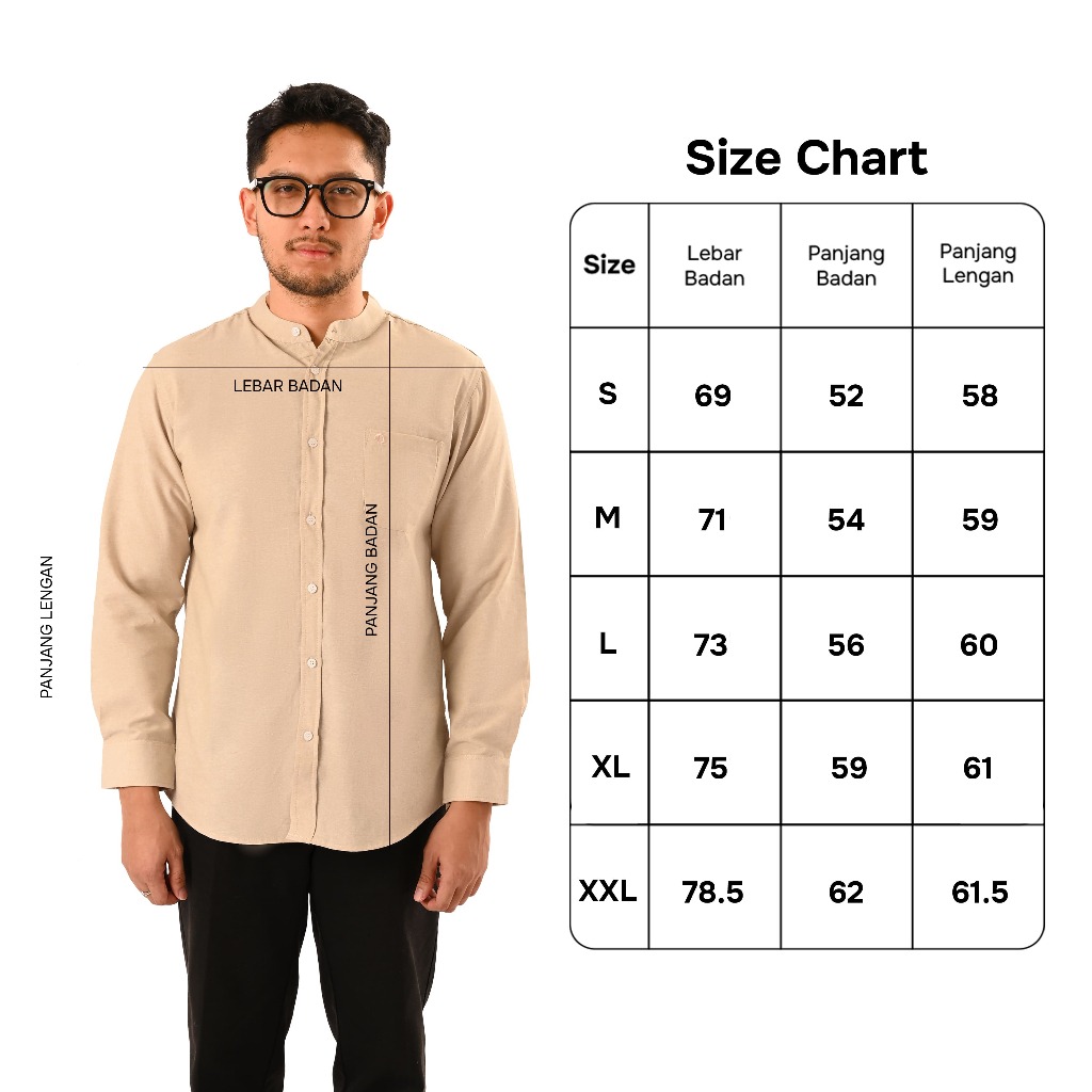 [BUNDLING 2 PCS] Broodis - Cozy Koko Shanghai Lengan Panjang Oxford Black + Navy