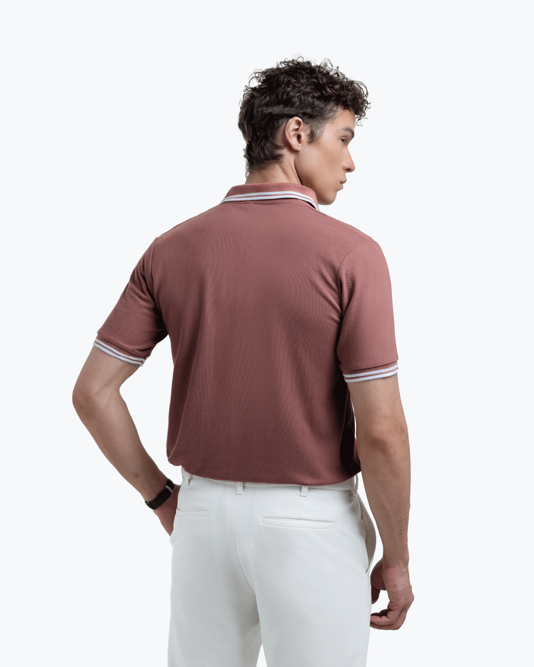 Simply Polo Shirt Earth Tones