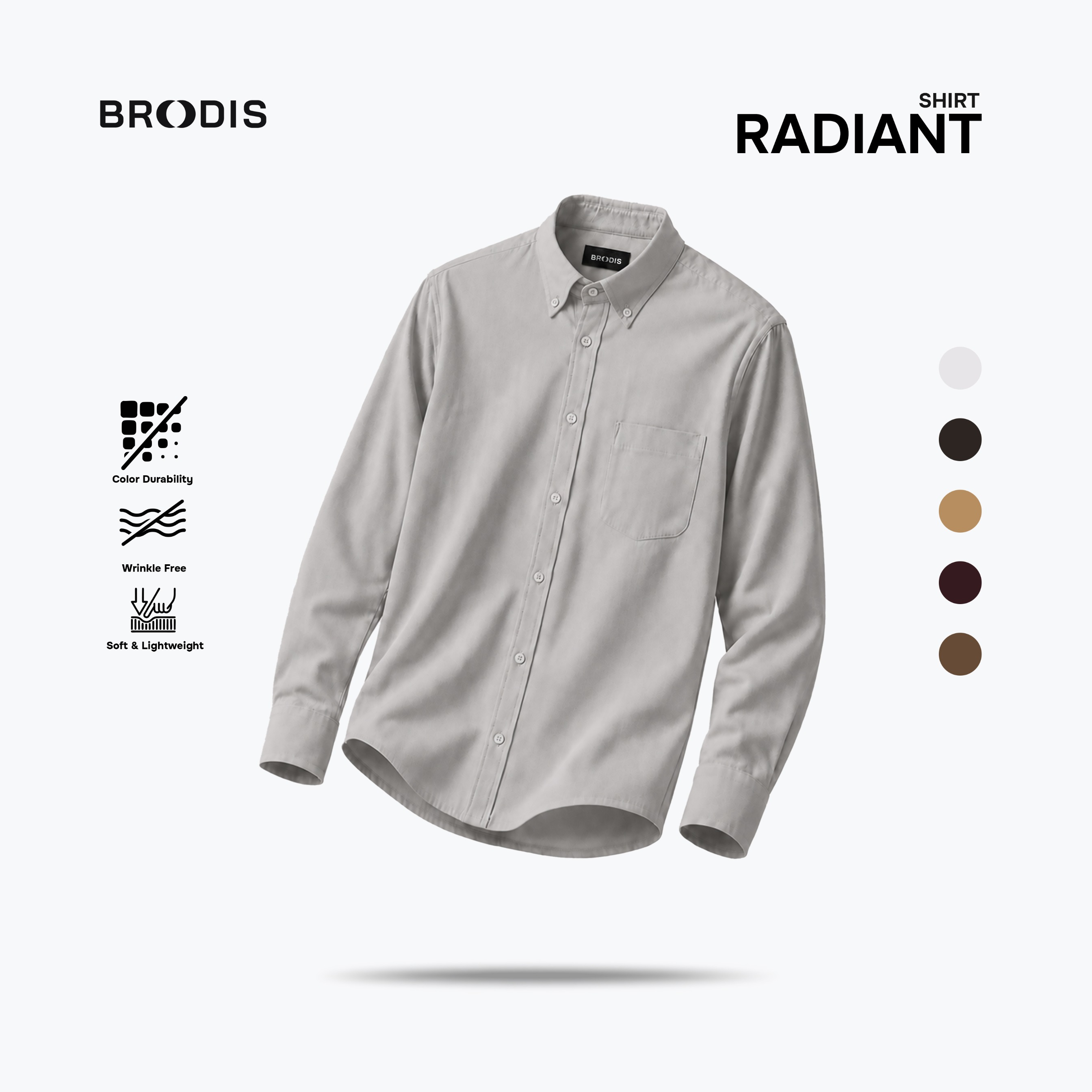 Radiant Shirt LS Earth Tones