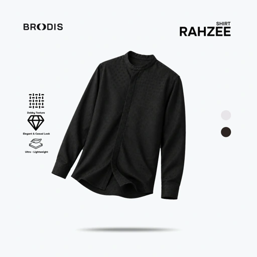 Rashid Shanghai shirt LS Dark Tones