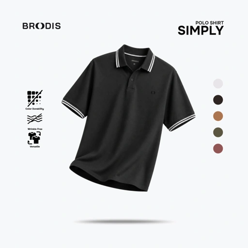 Simply Polo Shirt Dark Tones