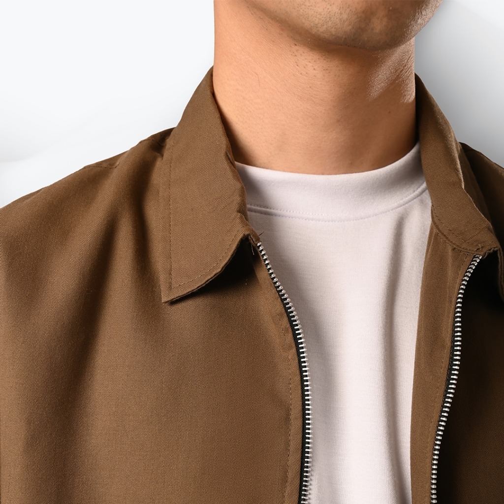 Urban Zipper Jacket Twill Air Series Dark Tones