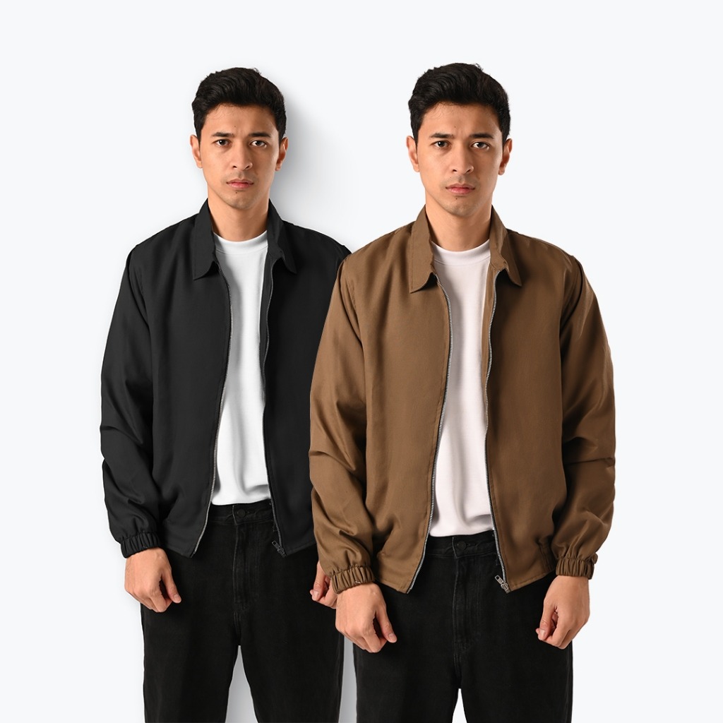 Urban Zipper Jacket Twill Air Series Dark Tones