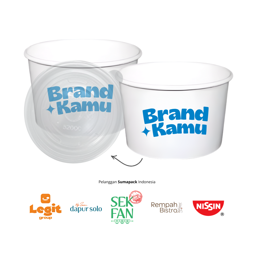 Custom Rice Bowl Bertutup – Kemasan Brand-Mu yang Lebih Rapi & Eksklusif
