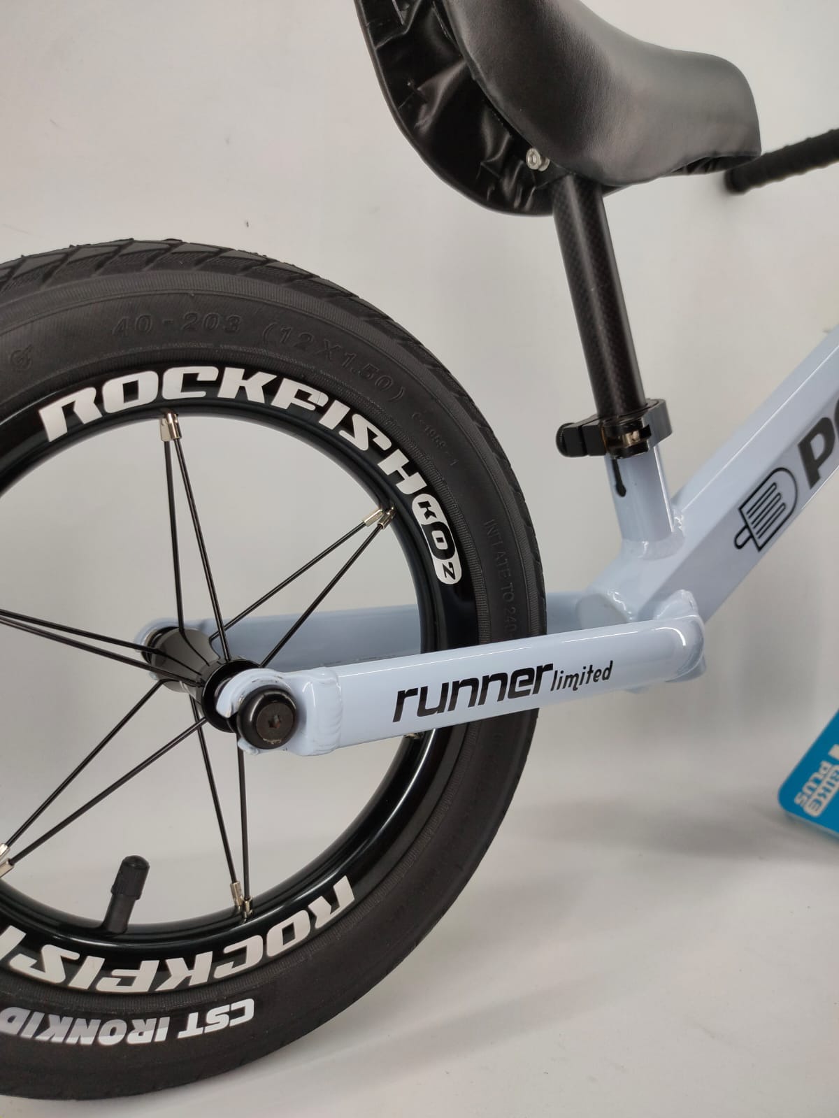 Papabike Runner Pro Limited Edition Custom Upgrade Balance Bike Anak Pushbike