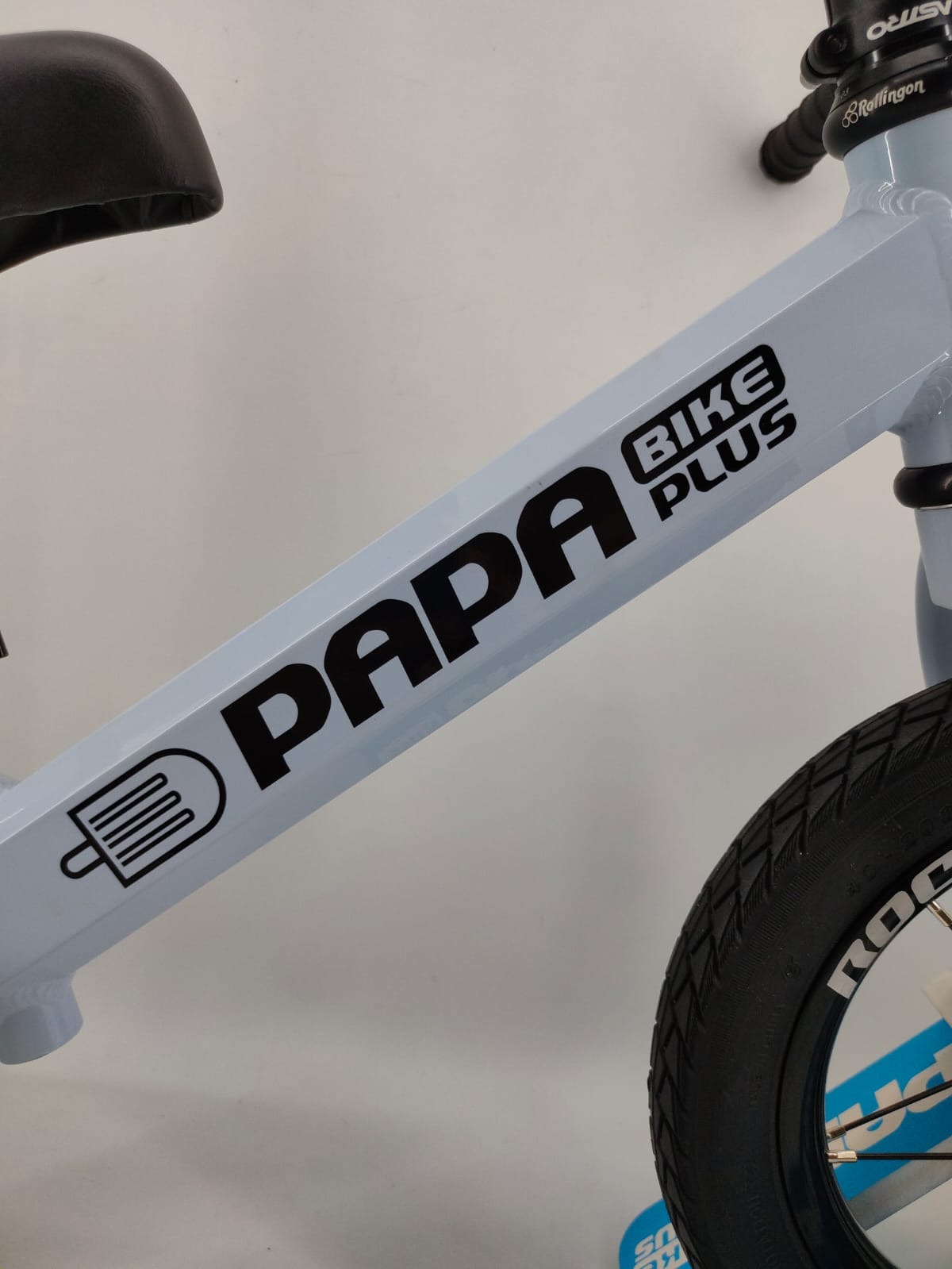 Papabike Runner Pro Limited Edition Custom Upgrade Balance Bike Anak Pushbike
