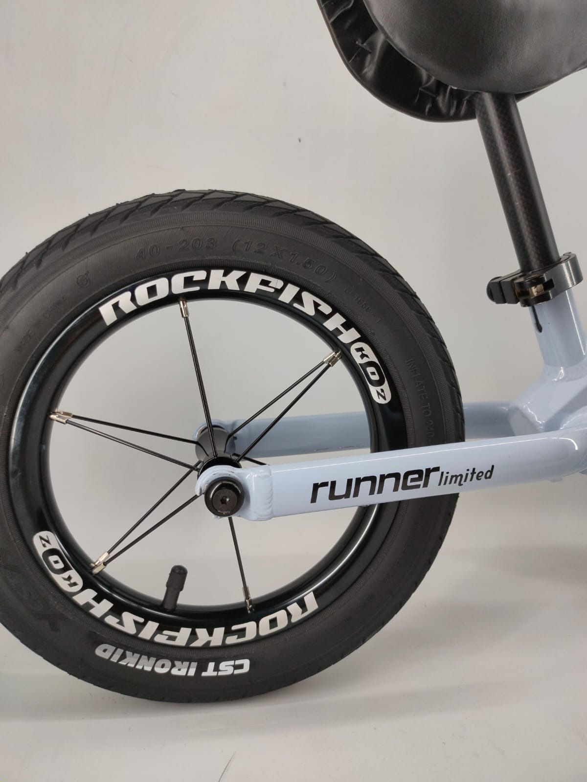 Papabike Runner Pro Limited Edition Custom Upgrade Balance Bike Anak Pushbike