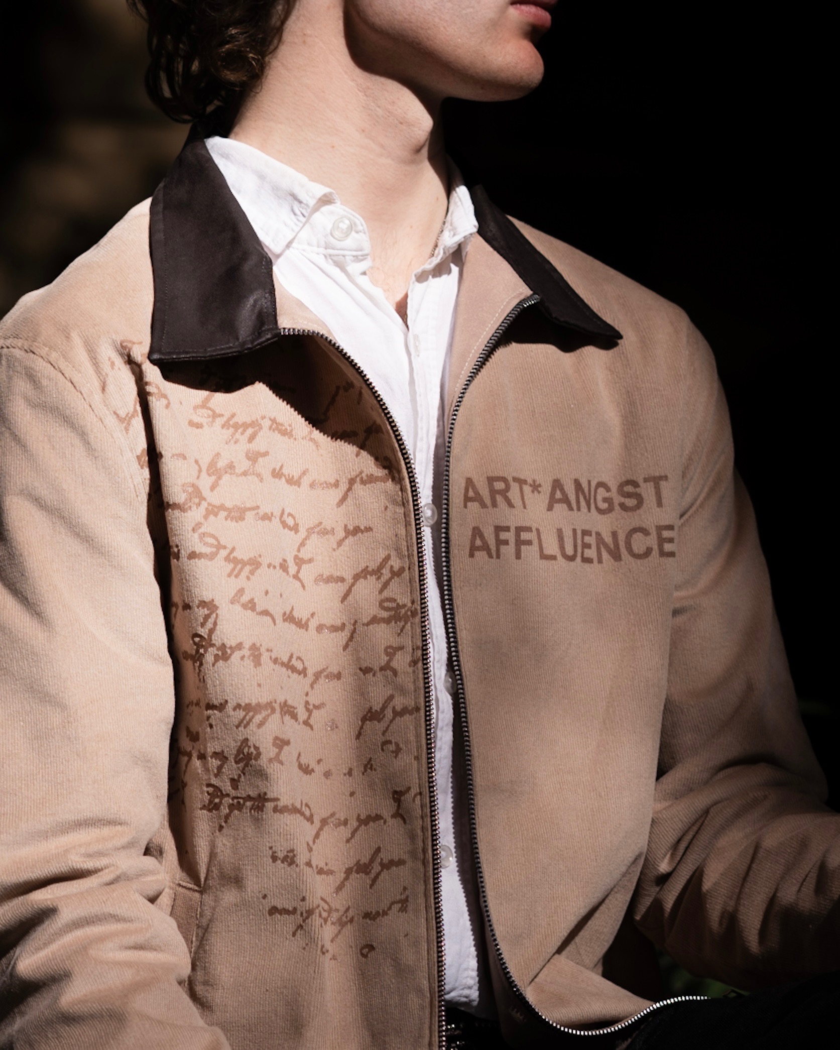 'Poetry' Jacket (Beige)