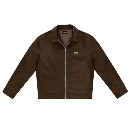 Image of Harrington Jacket (Brown)