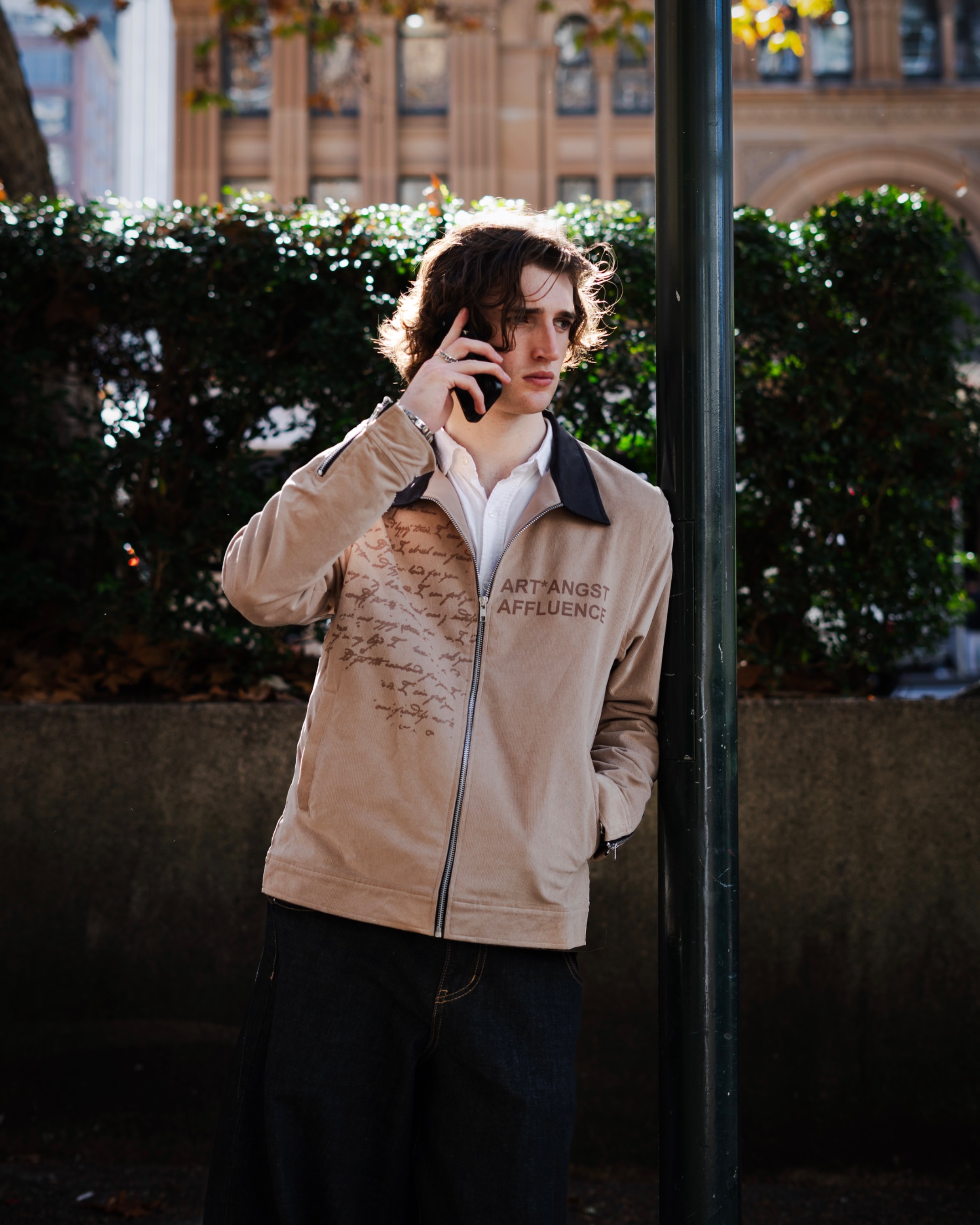 'Poetry' Jacket (Beige)