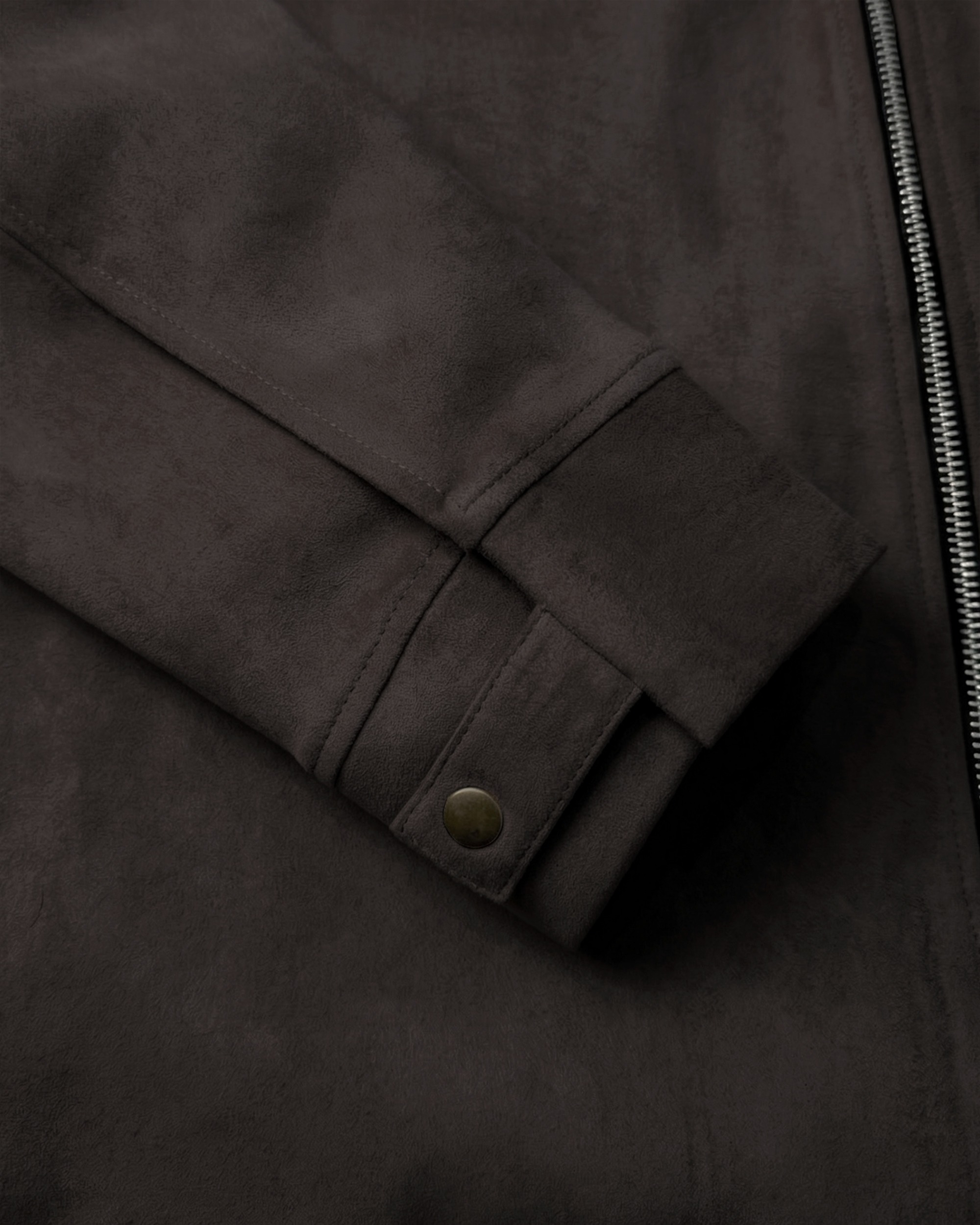 Ash Brown Suede Jacket