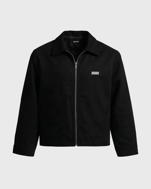 Image of Harrington Jacket (Black)