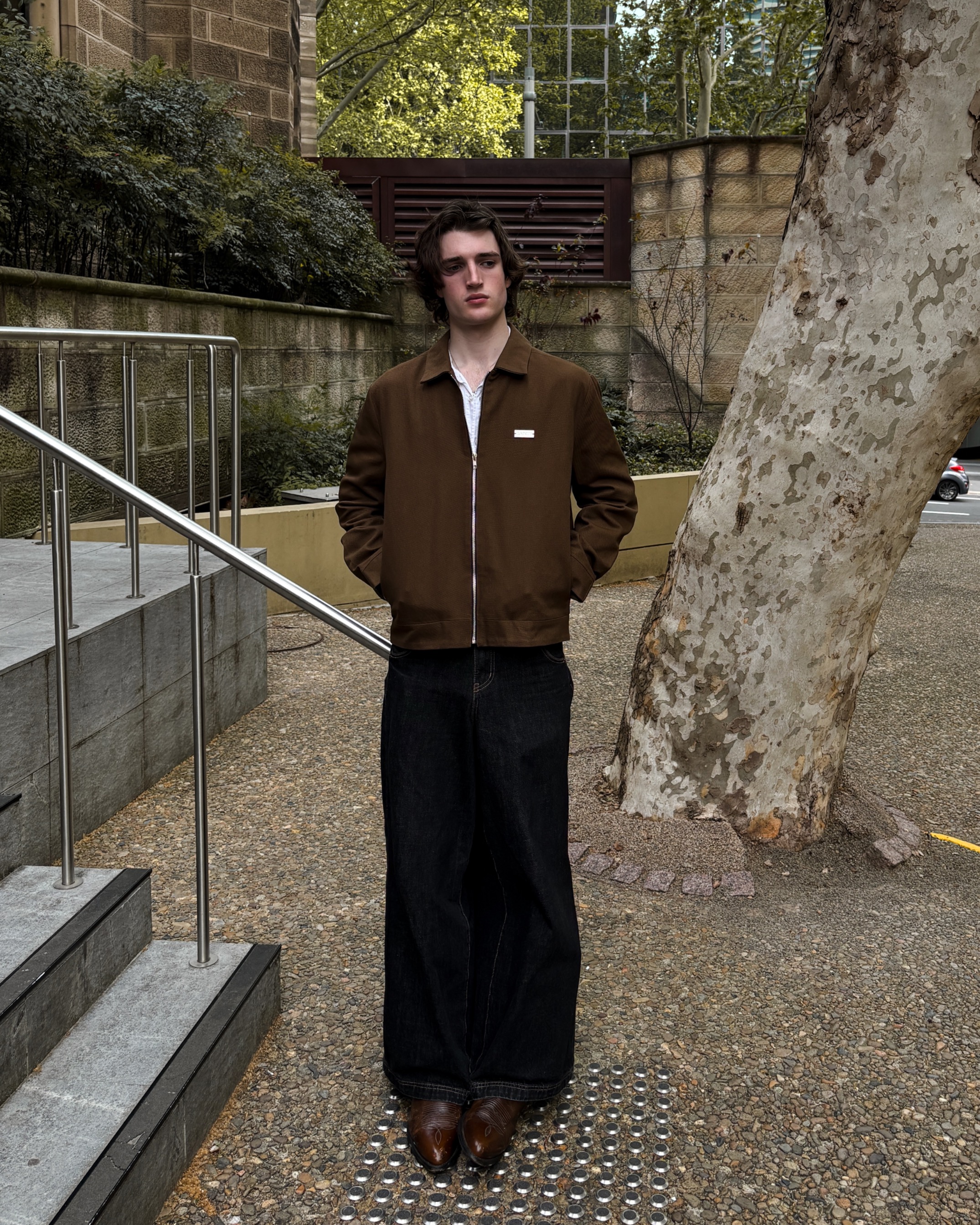 Harrington Jacket (Brown)