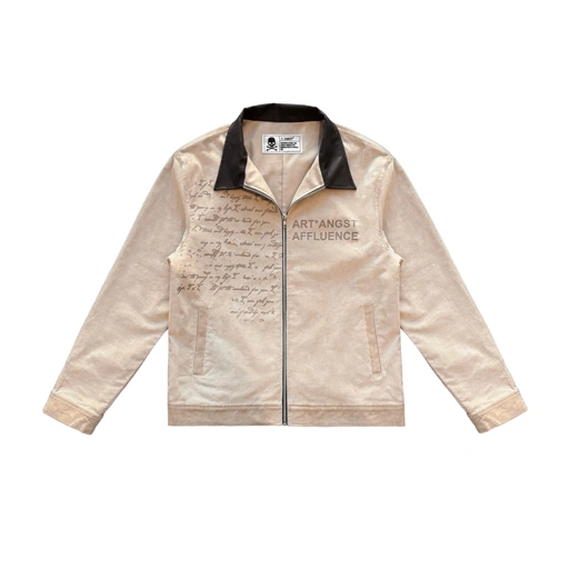 Image of SAINTP 'Poetry' Jacket (Beige)