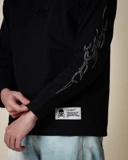 USA Long Sleeve Tee (Black)