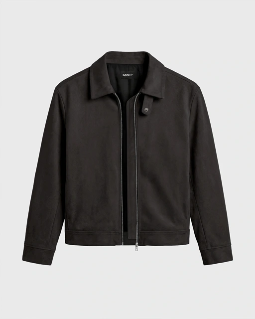 Ash Brown Suede Jacket