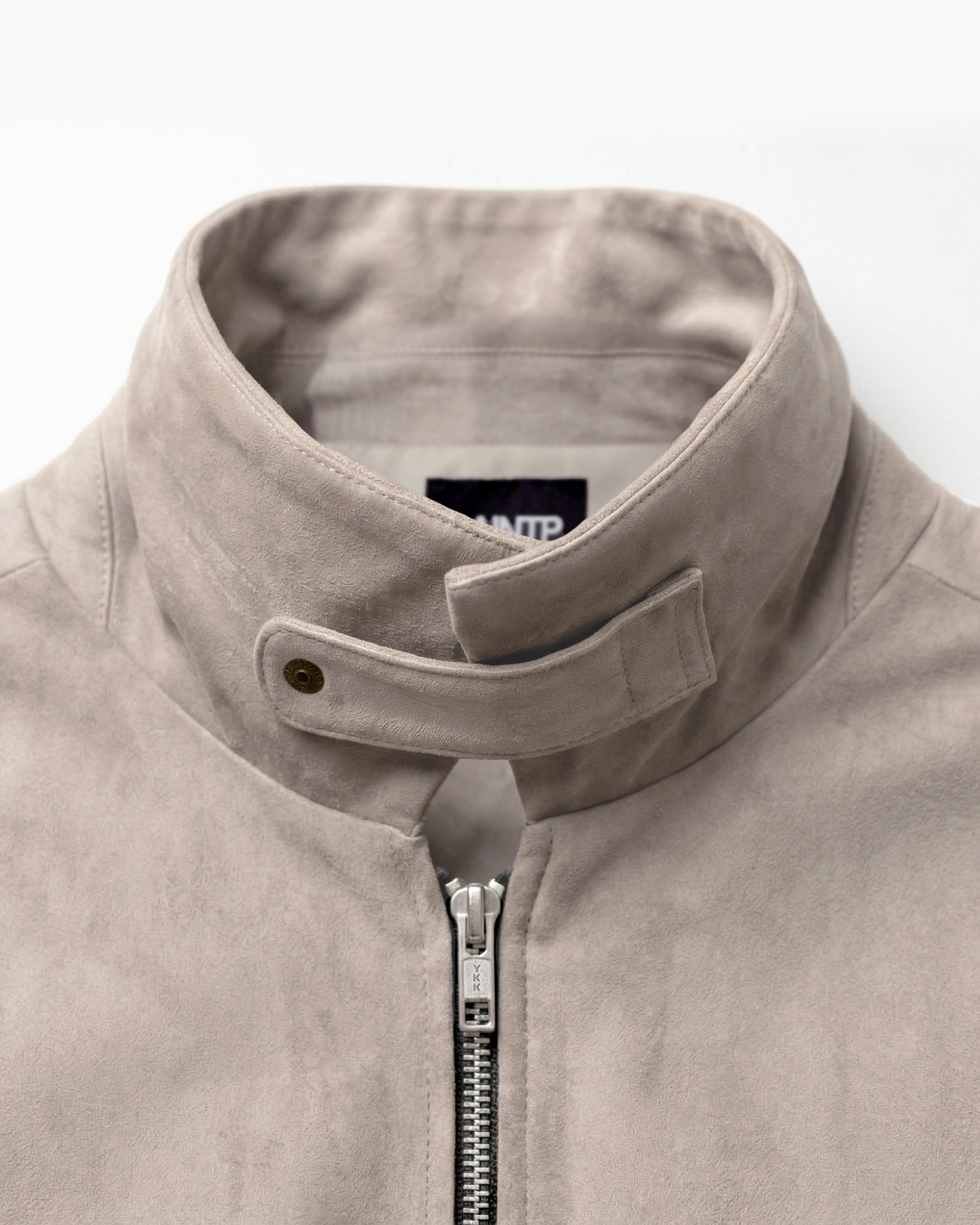 Beige Suede Jacket 