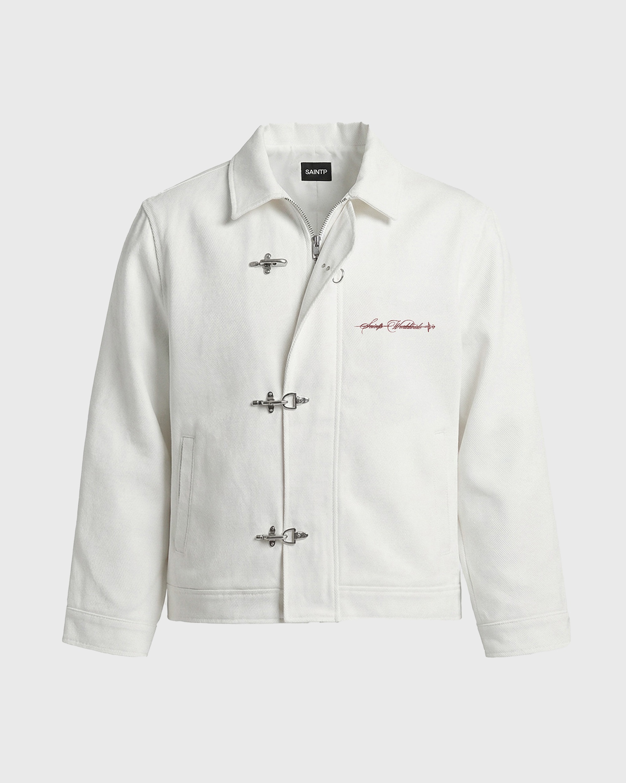 Fireman Clasp Jacket (White)
