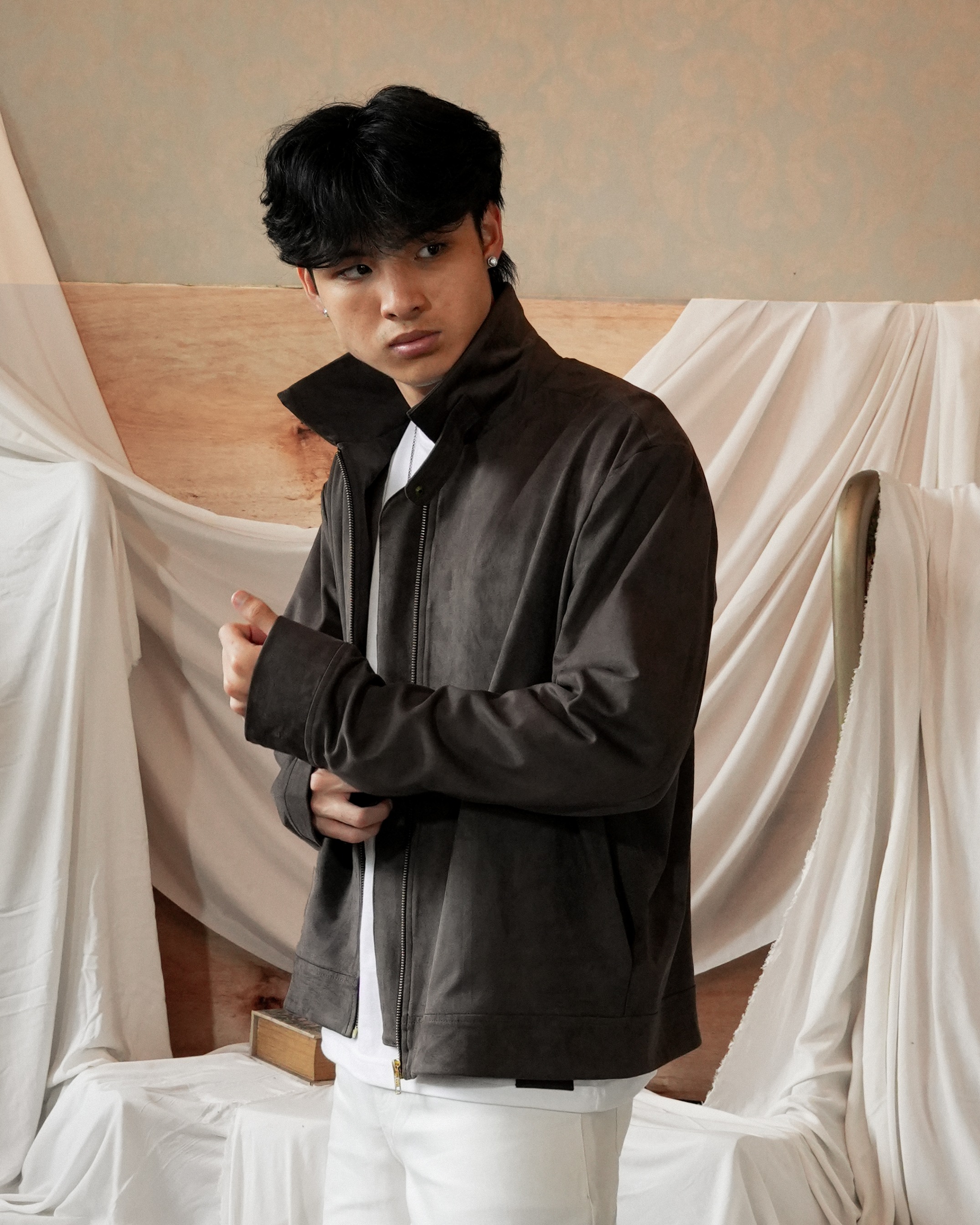 Brown Suede Jacket
