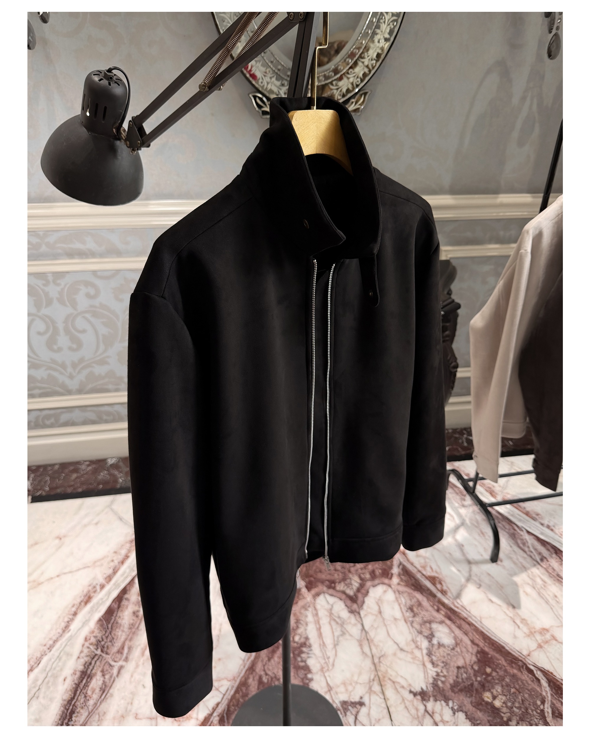 Black Suede Jacket 