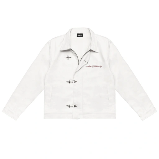 Image of Fireman Clasp Jacket (White)