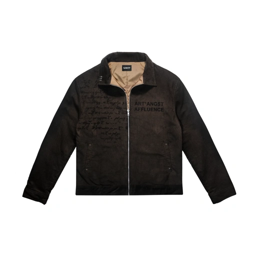 Image of 'Poetry' Corduroy Jacket (Brown)