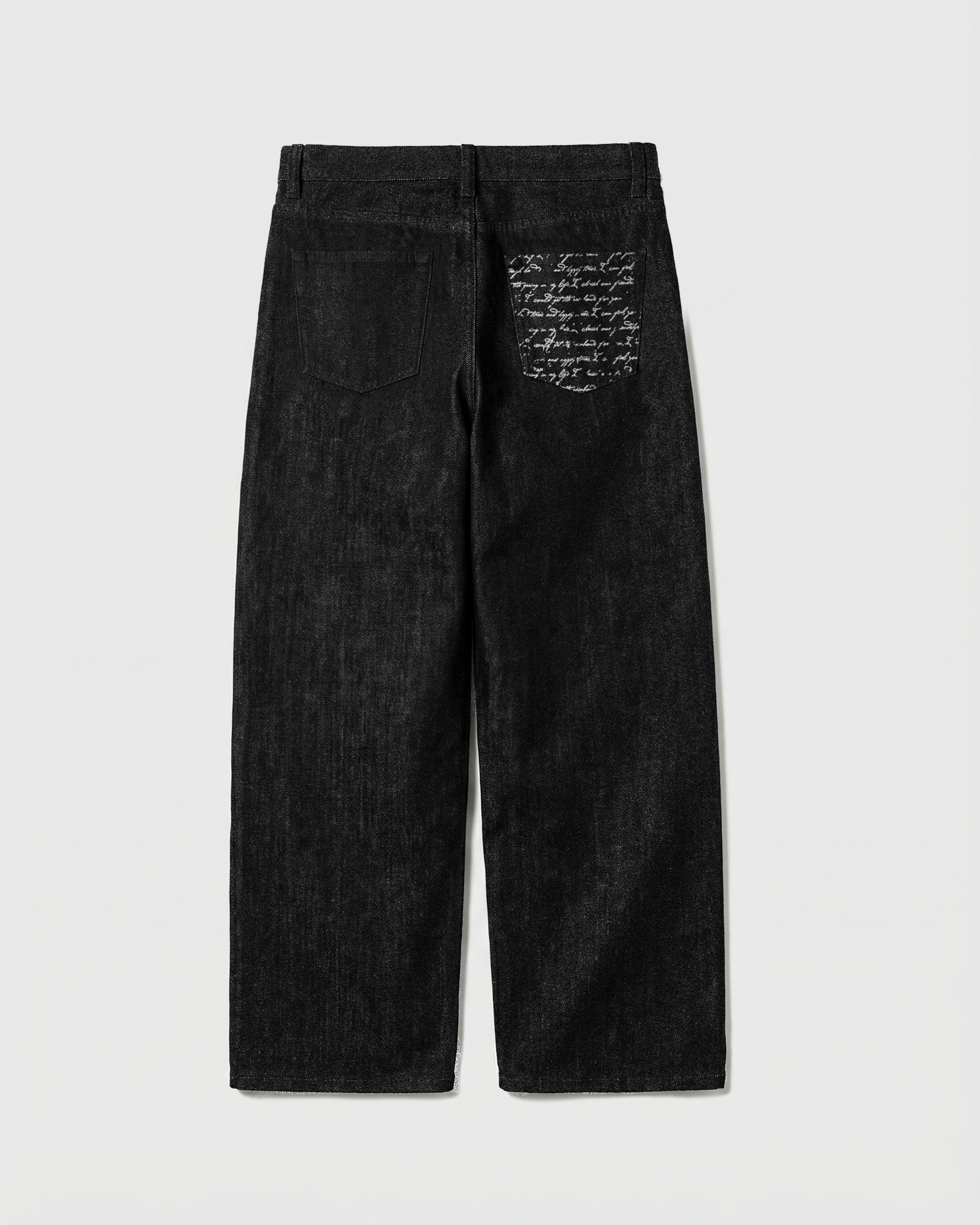Raw Denim Jeans