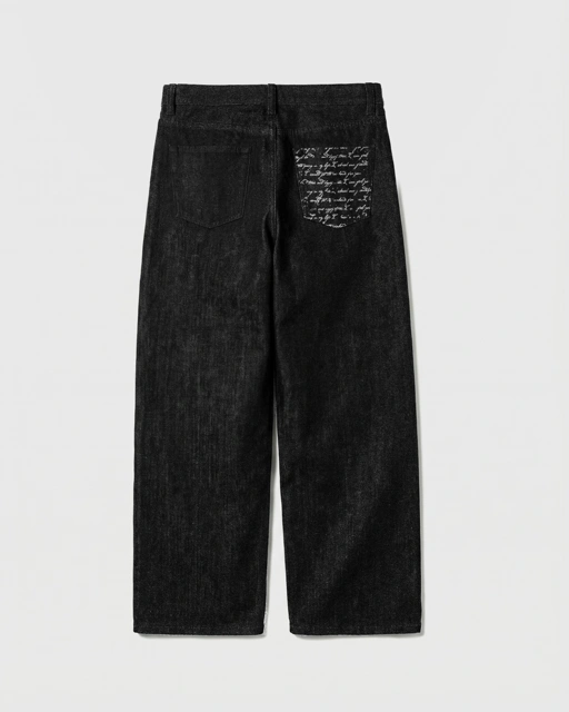 Image of Raw Denim Jeans