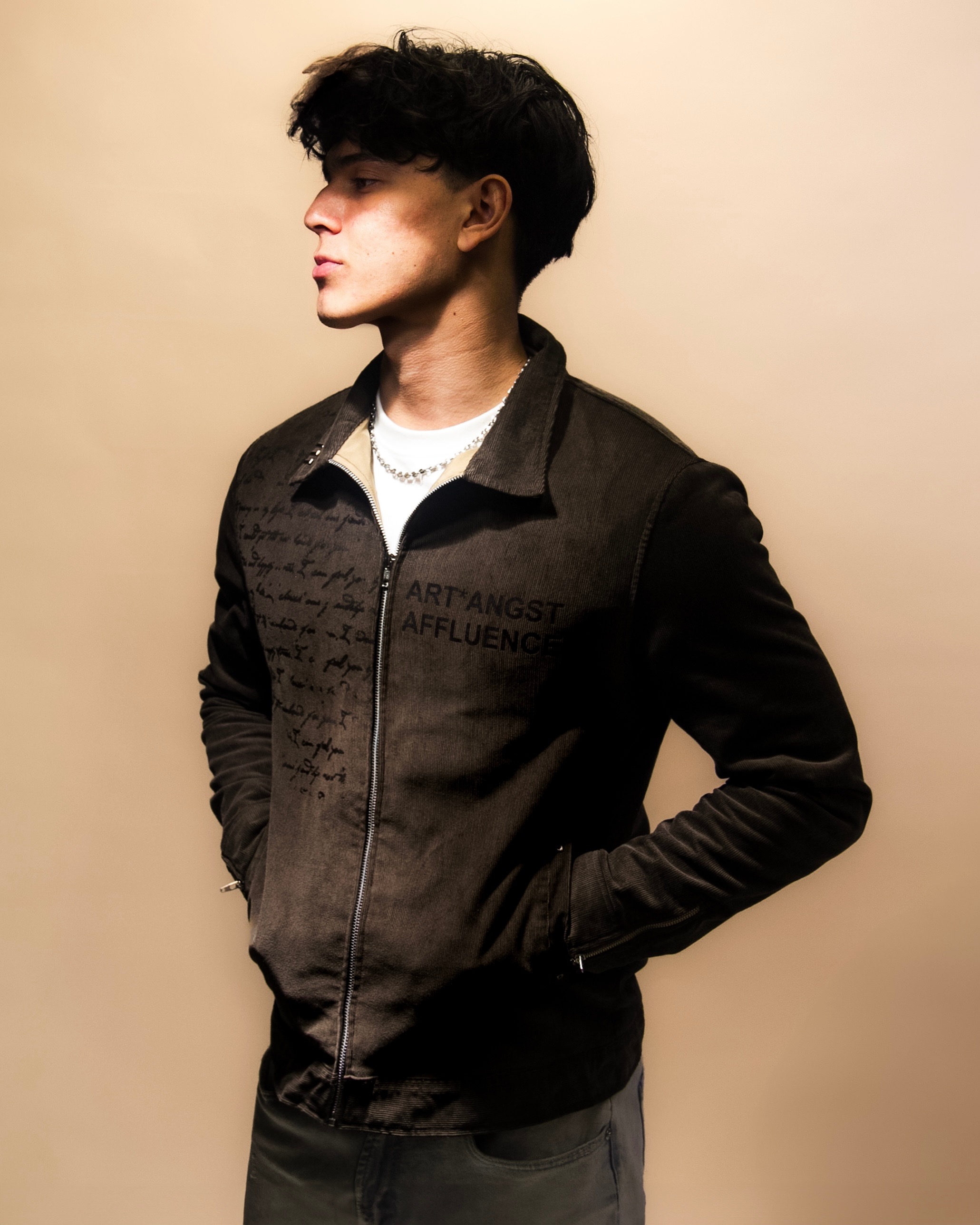 'Poetry' Corduroy Jacket (Brown)