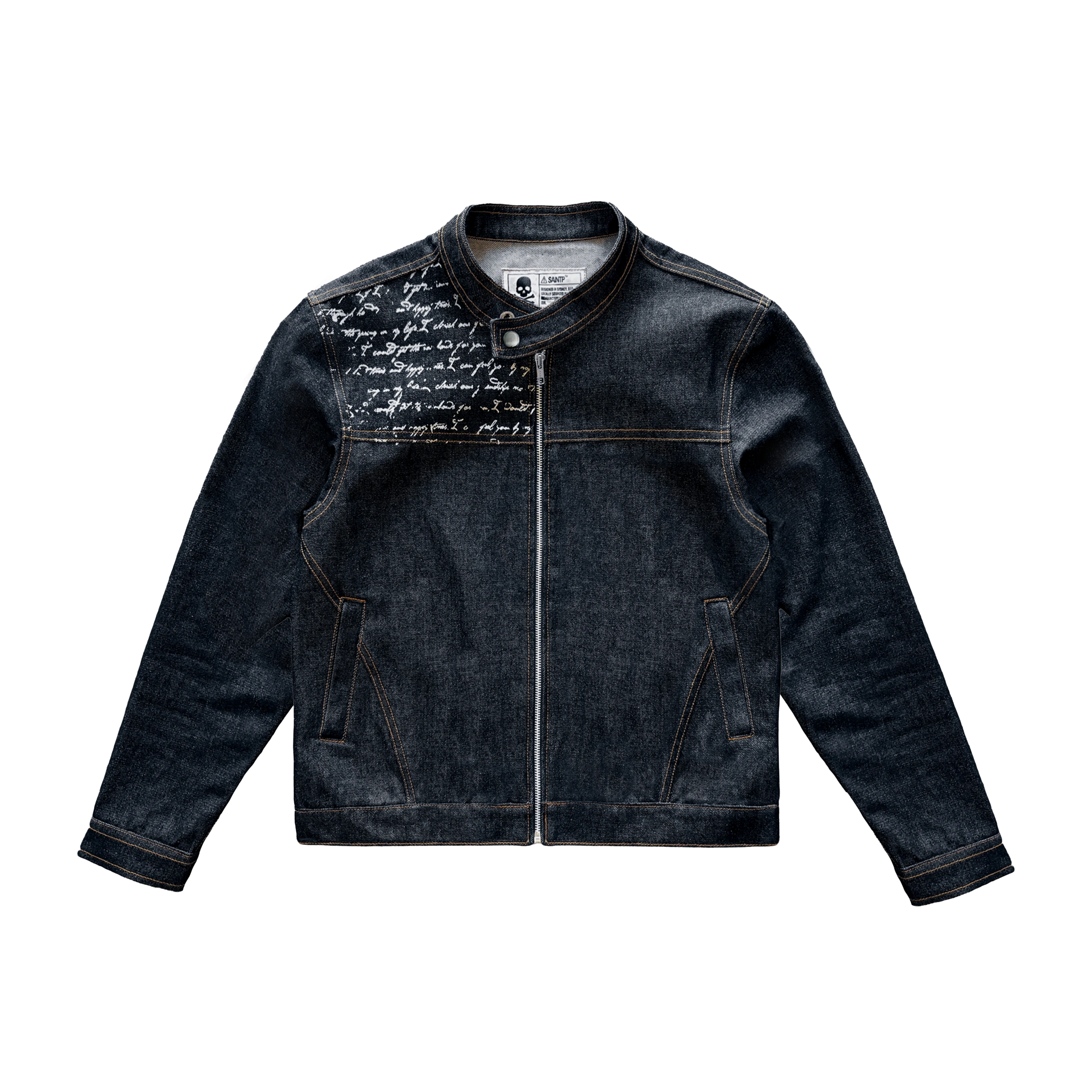 Raw Denim Jacket (Navy)