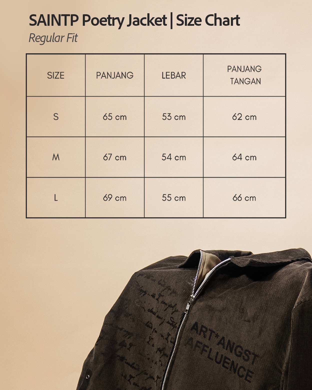 'Poetry' Corduroy Jacket (Brown)