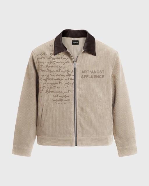 Image of 'Poetry' Jacket (Beige)