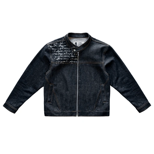 Image of SAINTP Raw Denim Jacket (Navy)