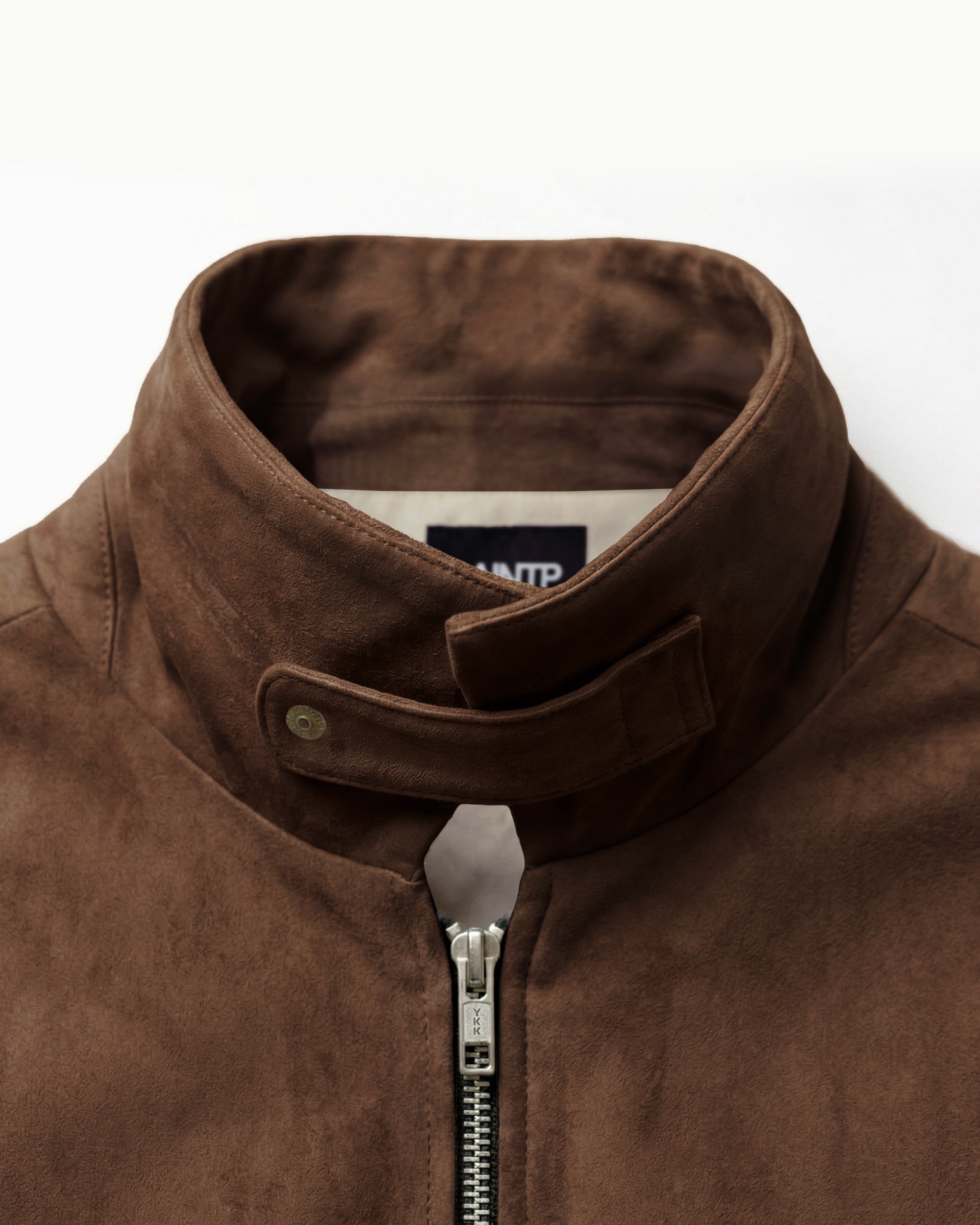 'Tobacco Brown' Suede Jacket 