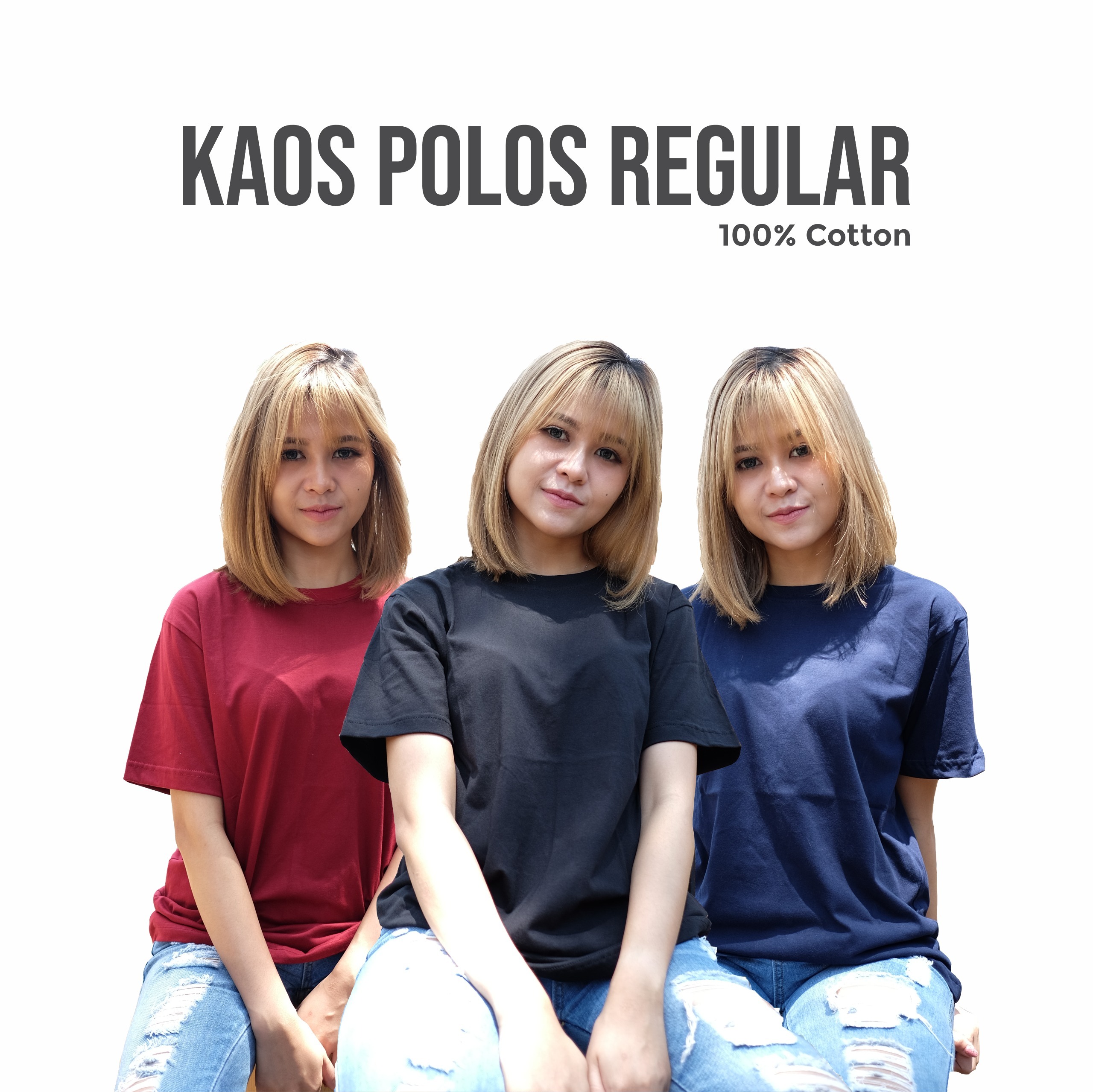 KAOS POLOS REGULAR