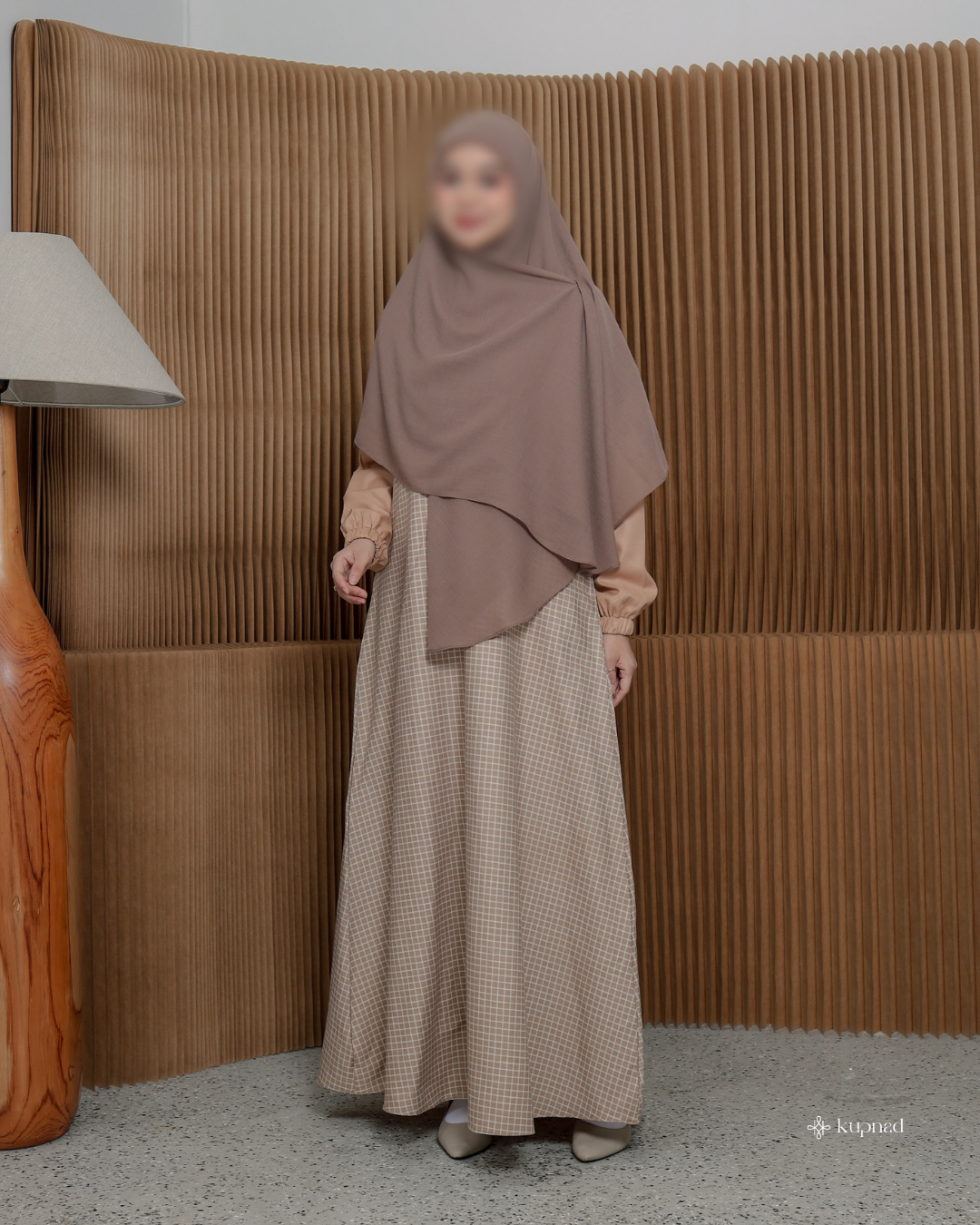 Haslinda Dress Tortilla