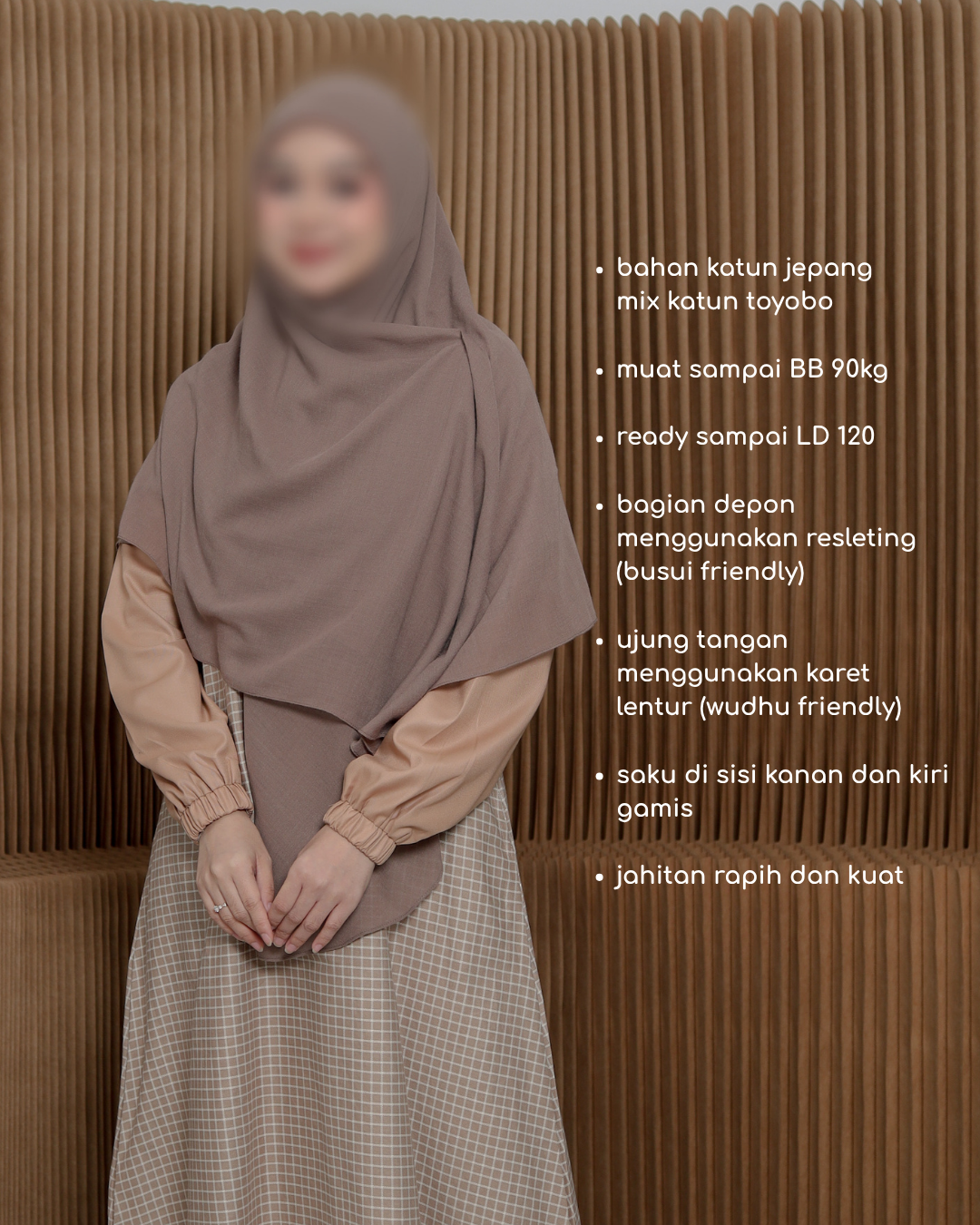 Haslinda Dress Tortilla