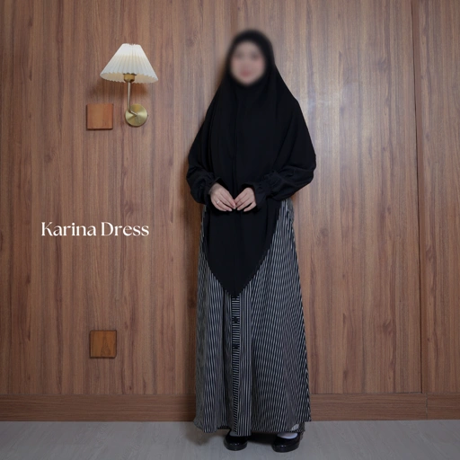 Image of Karina Dress Black