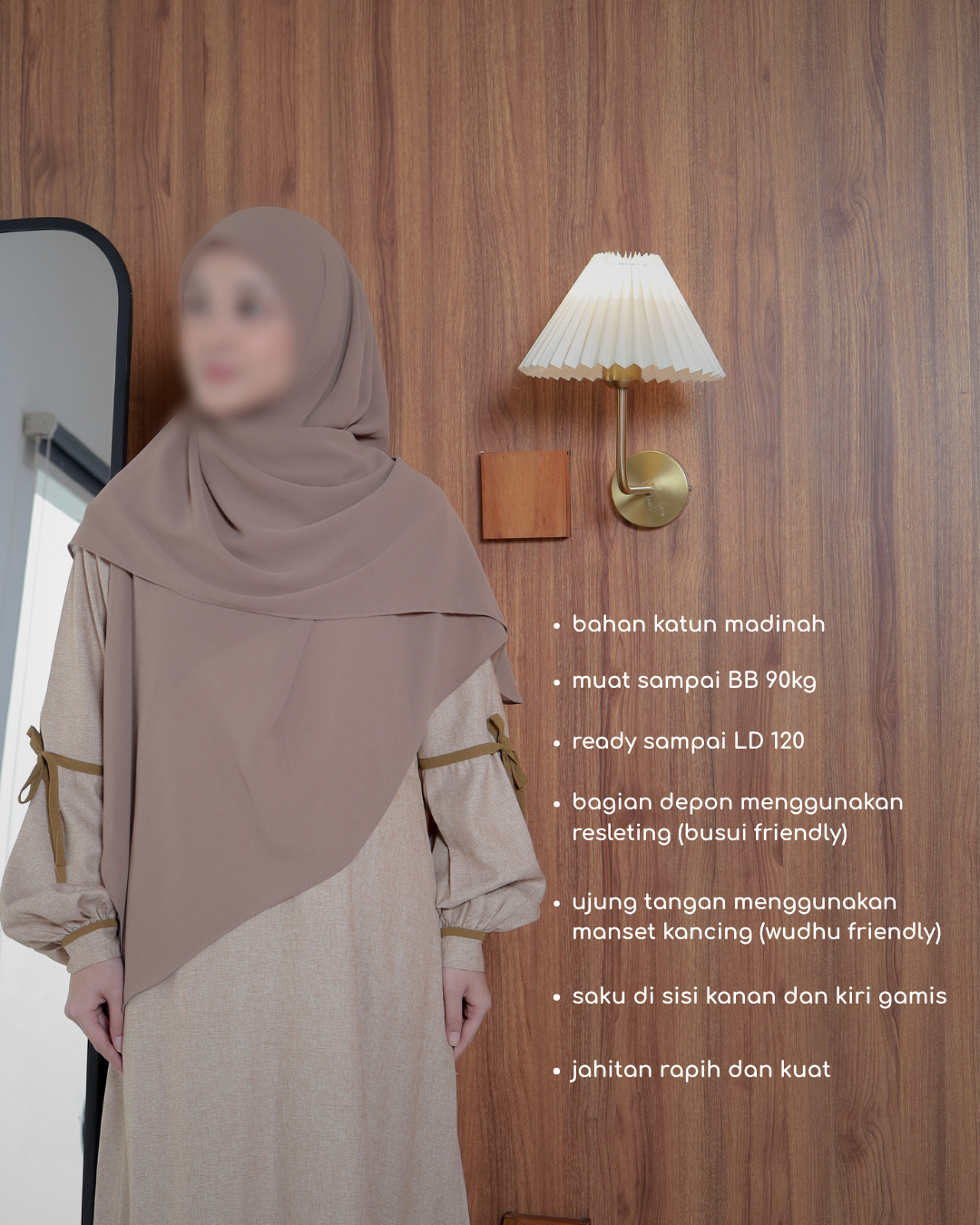 Malika Dress Golden Brown
