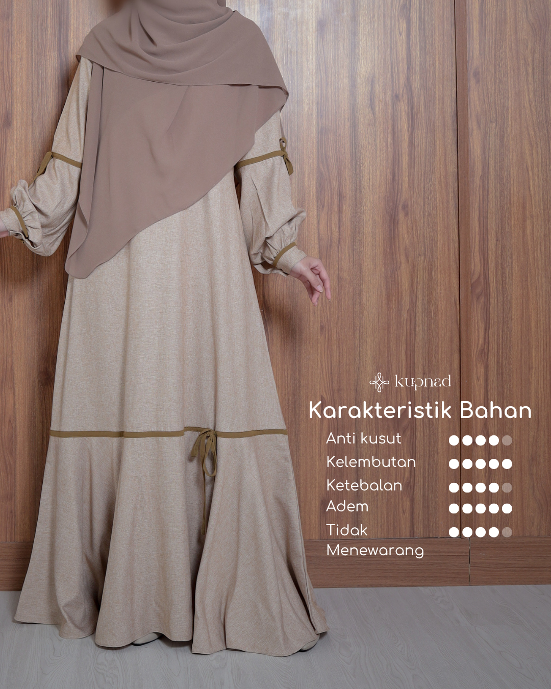 Malika Dress Golden Brown