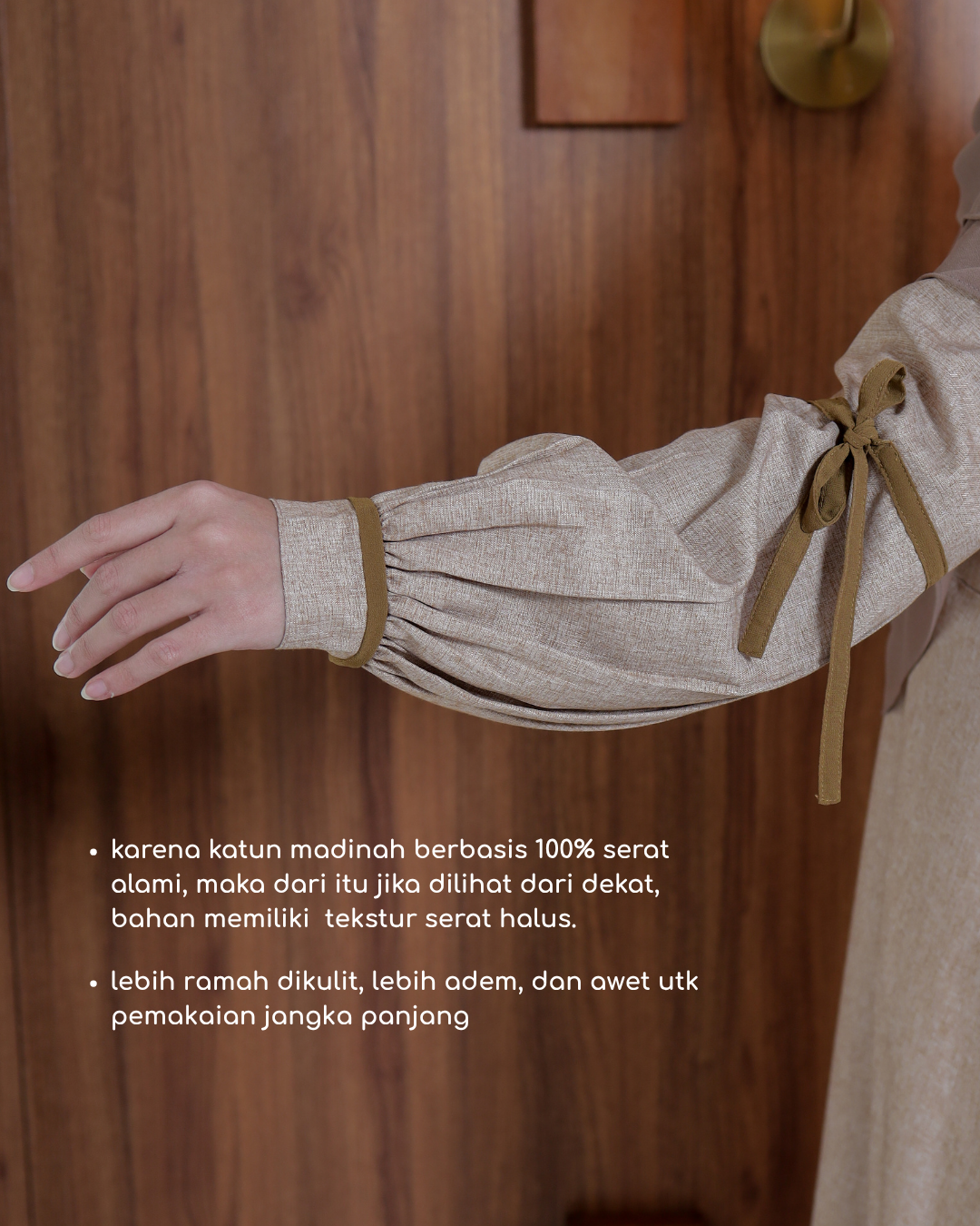 Malika Dress Golden Brown