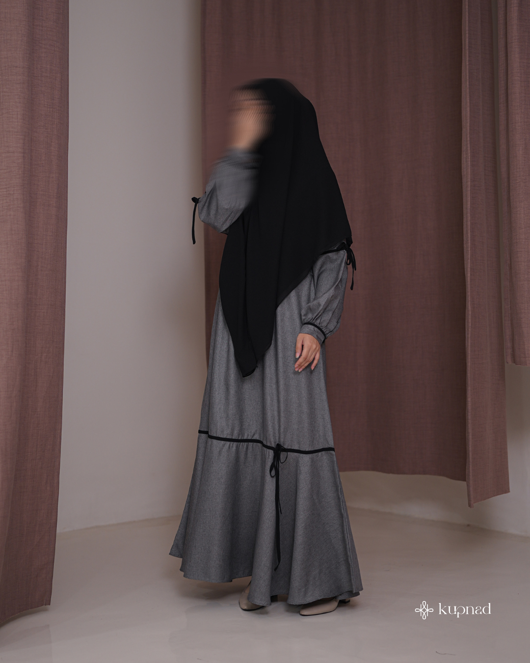 Malika Dress Grey
